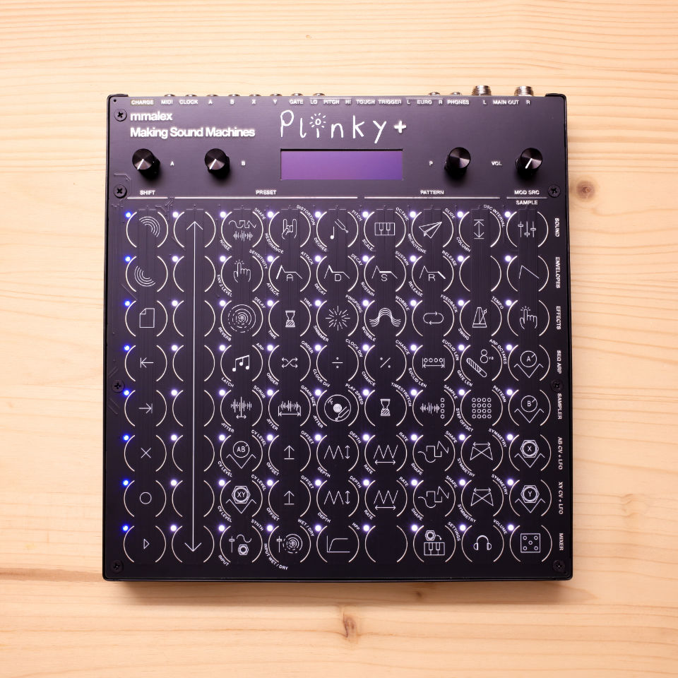 Plinky+ in Tunnel of Lights (UF2) Mode